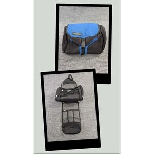 Columbia Hanging Travel Toiletry Bag Organizer‎ Blue Vacation